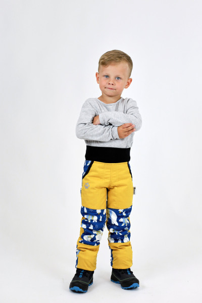 Kalhoty softshellové s beránkem (5)