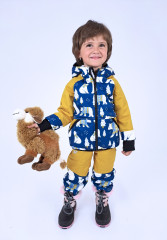 Kalhoty baby softshellové s beránkem (9)