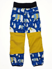 Kalhoty softshellové s beránkem (9)