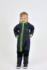 KOMBINÉZA  SOFTSHELLOVÁ ŠEDÁ (3)