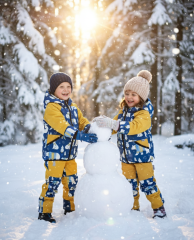 BUNDA ZIMNÍ S BERÁNKEM Lední medvědi ve svetru