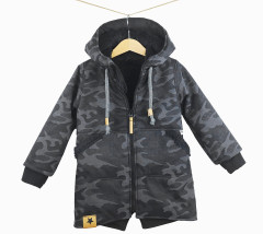 Kabát softshellový zimní s beránkem (8)