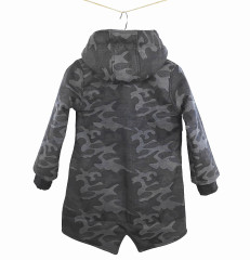 Kabát softshellový zimní s beránkem (9)