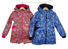 Kabát - parka softshellová KONFETY