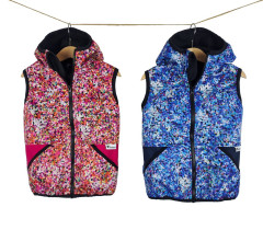 Softshellová dětská vesta RAKETY (2)