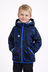 Bunda softshellová VESMÍR na černé