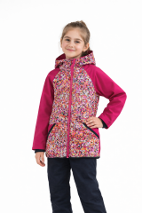 Bunda softshellová RŮŽOVÉ KONFETY